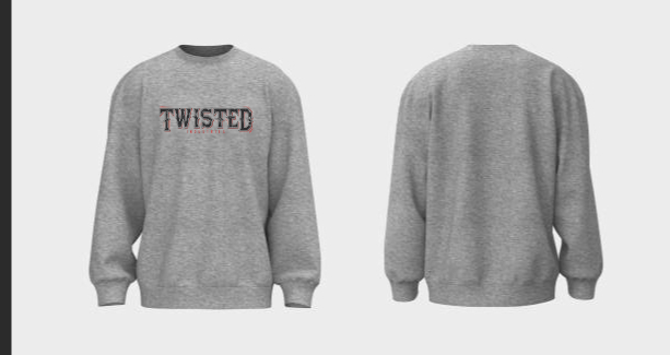 Straight Up Twisted Men's Crewneck Jumper