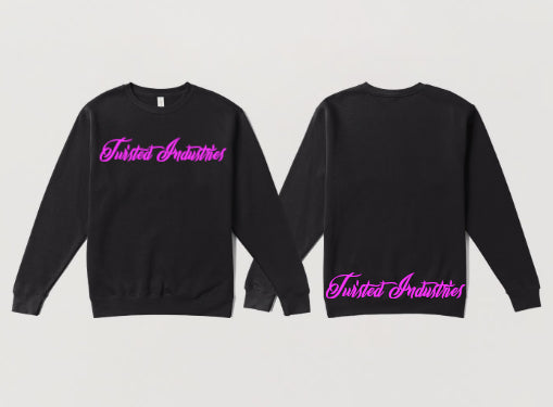 Twisted Cursive Women's Crewneck Jumper