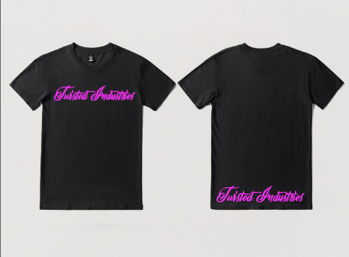 Twisted Cursive Kids Tshirt