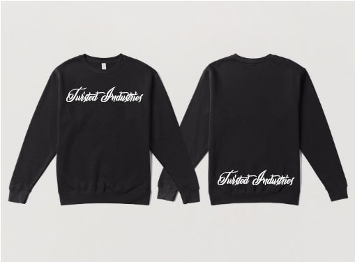 Twisted Cursive Women's Crewneck Jumper