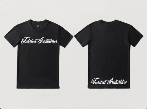 Twisted Cursive Women Tshirt